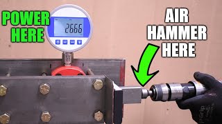We Made the World's 1st Air Hammer Power Dyno cuz Brands Won't