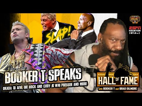 BOOKER T on OKADA to AEW, THE ROCK and CODY at WM PRESSER and MORe