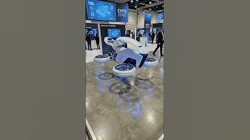 Next-Gen Hover Moto Drone Revealed at Expo 2042!
