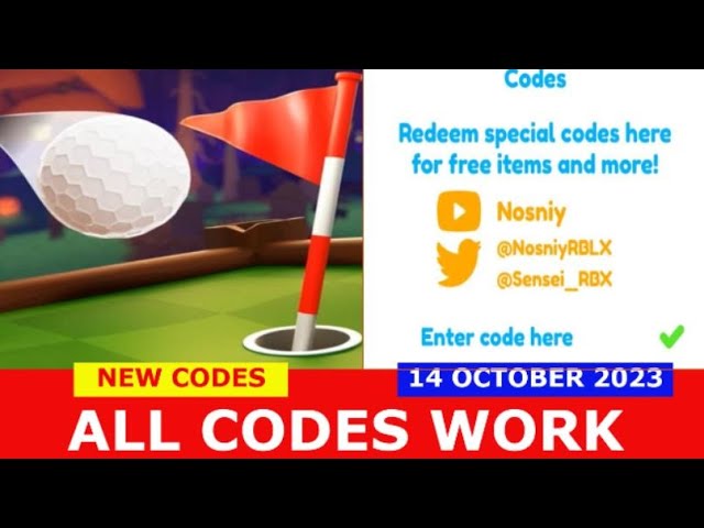 Super Golf Codes 2023 – (Update!) (Working Codes) in 2023