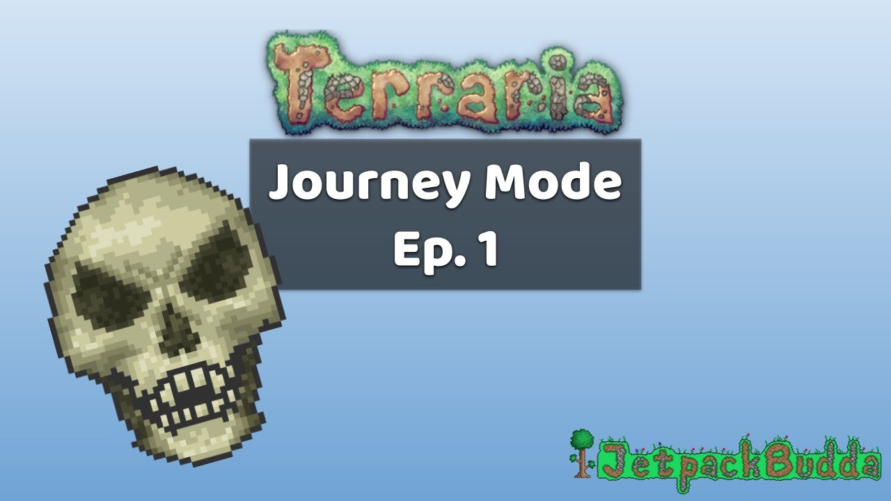 Terraria Journey Mode Episode 1: Dungeon Guardians Are A joke - YouTube