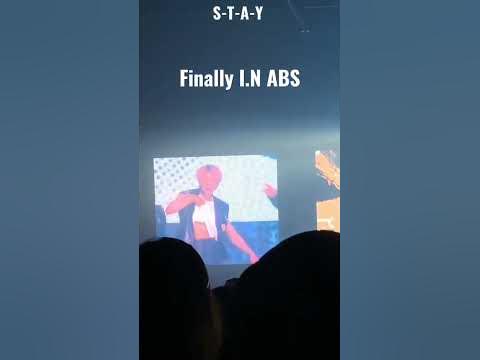 #straykids #jeongin #abs in #jakartaconcert - YouTube
