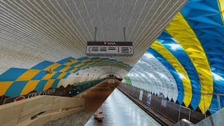 Харьковское метро в майнкрафт, строительство "Спортивная" | Kharkiv subway in minecraft |