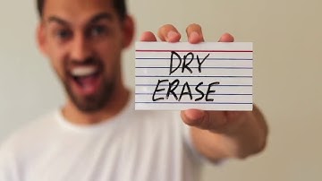 Acro Index Dry Erase (Gimmicks and Online Instructions) by Blake Vogt