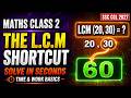 LCM Shortcut Trick 🔥 Solve in Seconds | Maths Class 2 | SSC CGL 2027 Preparation