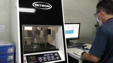 Rubber test in Rheometer