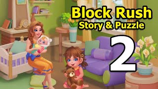 Block Rush: Story & Puzzle Gameplay Walkthrough Part 2 | Android Puzzle Game