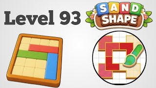 Sand Shape Level 93 Solution Walkthrough 
