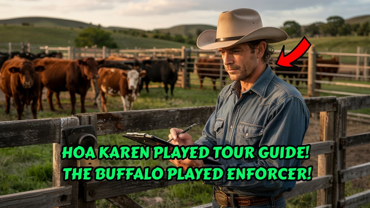 Karen From the HOA Opened My Gate for a Safari Tour — So I Let the Buffalo Out!!