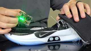 auto lacing basketball shoes