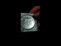 第十九回東京コインショーで購入した一円銀貨について紹介(雑編集ではない)