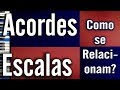 Acordes e Escalas - Como estão associados?