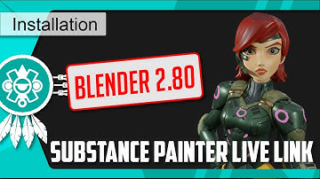 [BLENDER]  SUBSTANCE PAINTER Live Link Installation for BLENDER 2.80