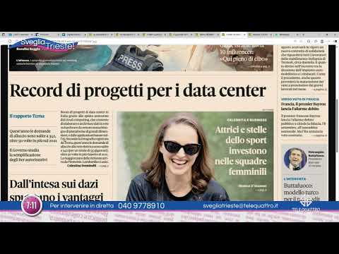 SVEGLIA TRIESTE! | 26/08/2025
