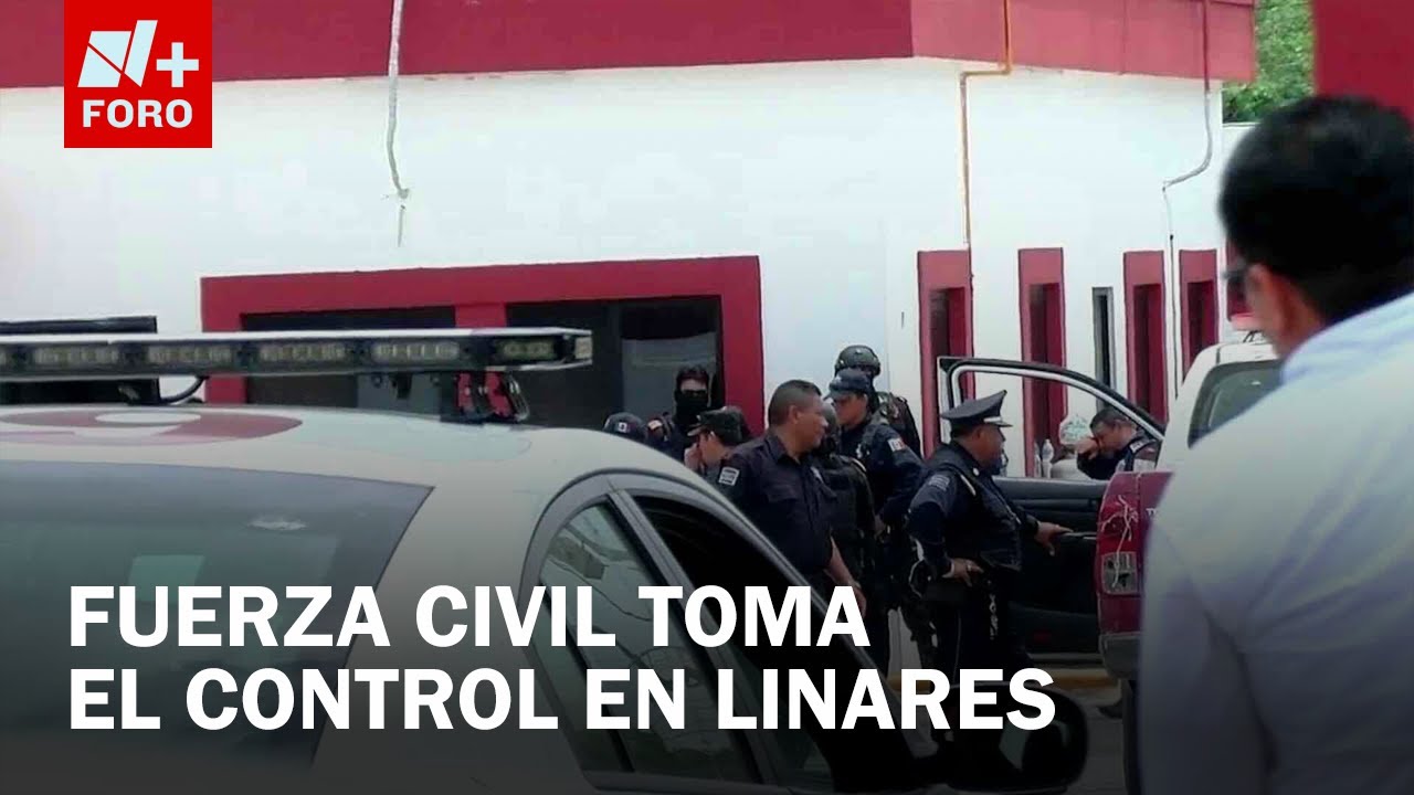 Fuerza Civil asume control de seguridad en Linares tras detención de jefes policiales - Las Noticias