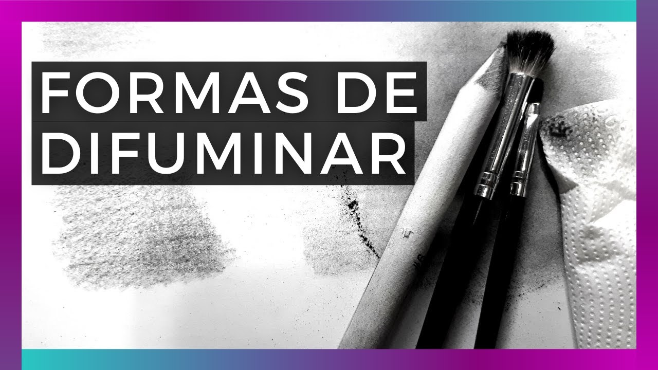 ✓ ¿Cómo difuminar un dibujo a lápiz? 5 Tips secretos【2021】