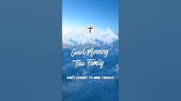 🌤️ Tau Network – A New Digital Sunrise | Start Mining Today #shorts