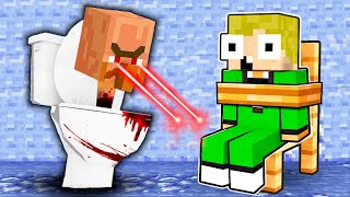 Jeg Bliver Kidnappet Af SKIBIDI TOILET I Minecraft!