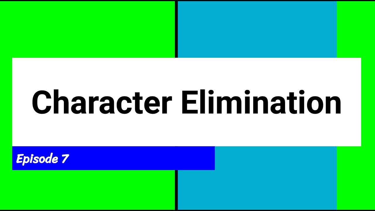 My Character Elimination Viewer Voting Episode 7 - YouTube