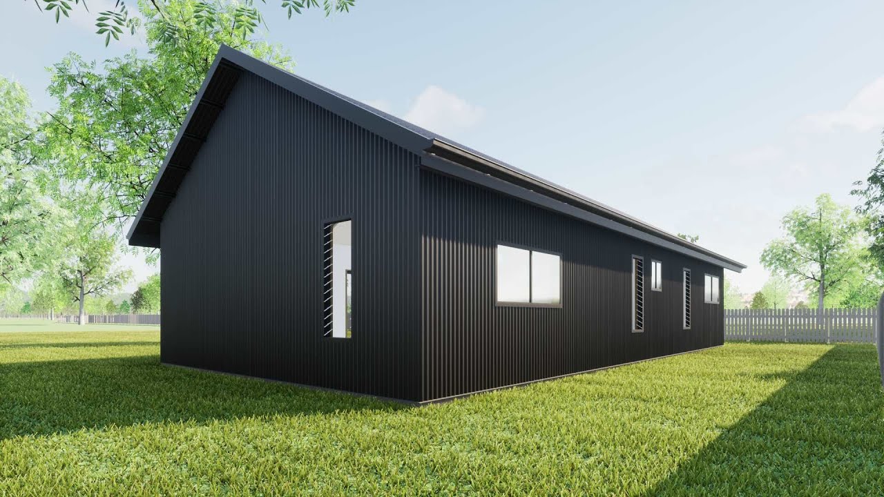 Modern Shed Dwelling Shed House Design | Threadgold Architecture