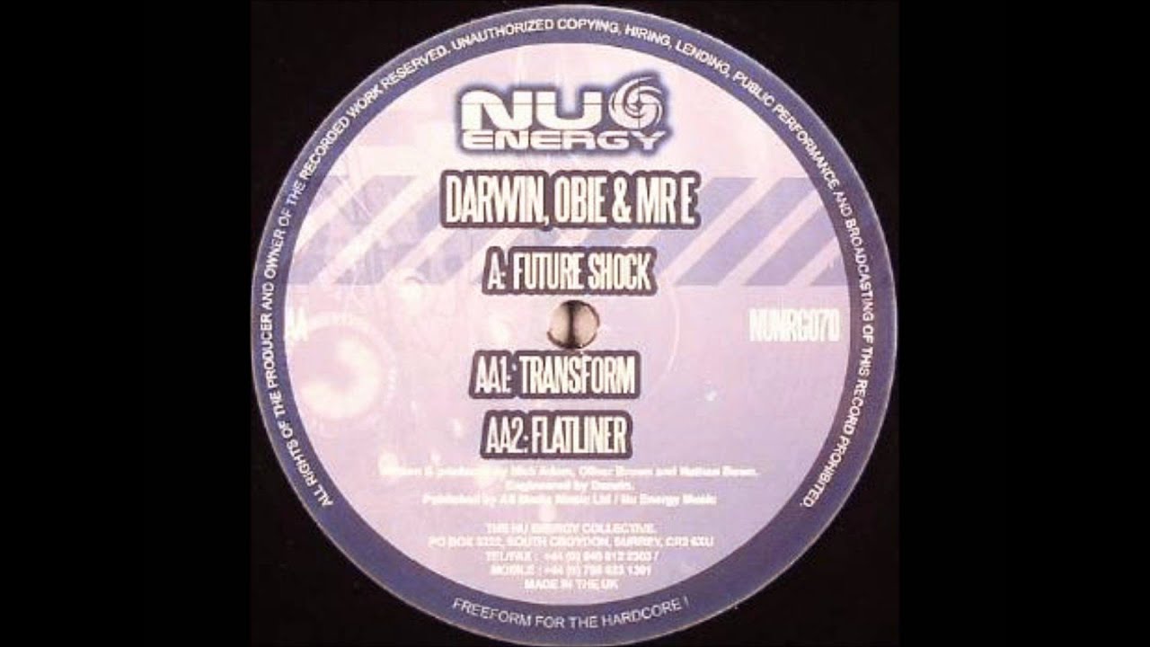 Watch Darwin, Obie & Mr. E - Future Shock on YouTube Watch Darwin, Obie & Mr. E - Future Shock on YouTube