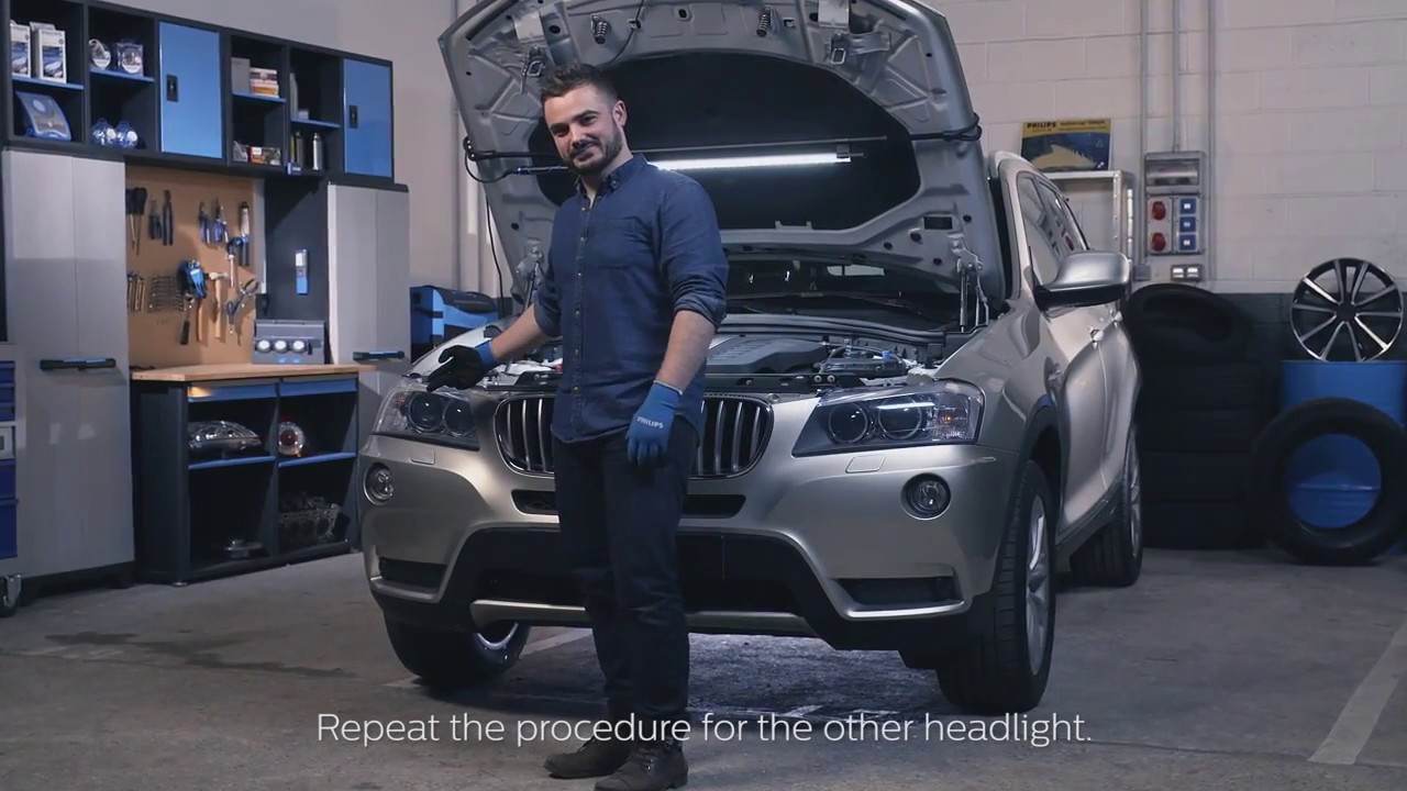 Cara Memasang Lampu HID Philips White Vision Xenon D1S Pada Mobil BMW X3 | Lumina Auto