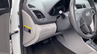 2014-2017 Hyundai Accent OBD2 Port Location
