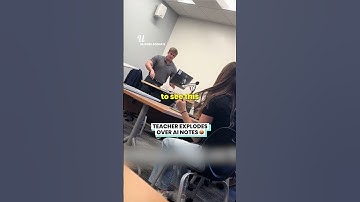 Teacher Explodes Over AI Notes 🤬 #viralshort #gender #viralvideo #education