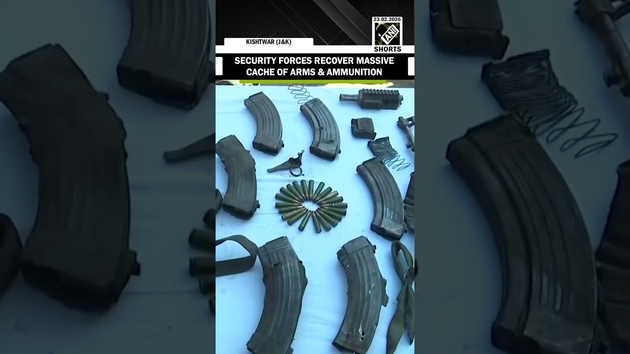 Major Breakthrough: Indian Army, J&K police recover massive cache of arms & ammunition in Kishtwar
