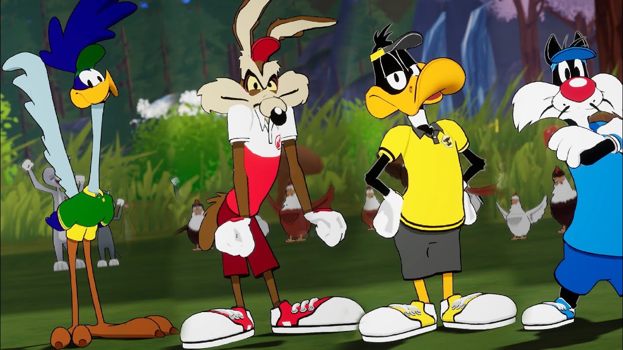 ROAD RUNNER VS WILE E.COYOTE & DAFFY DUCK & SYLVESTER THE CAT