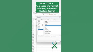 🇺🇸 EXCEL TIPS: 👦💡 Custom signature format #shorts