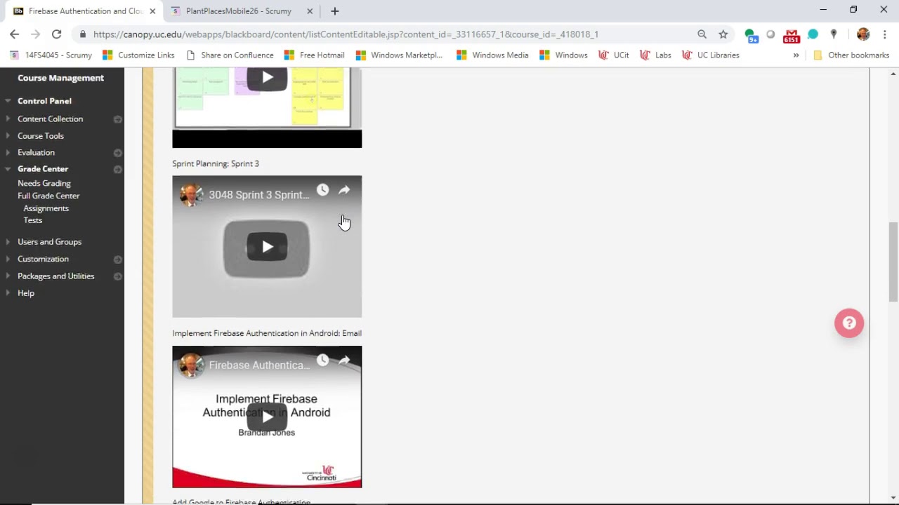 Firebase Authentication and Cloud Storage Learning Module Overview ...