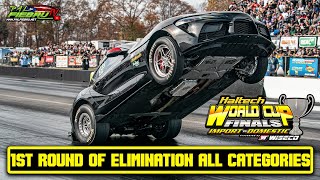 World Cup Finals 2022 1st Round Of Elimination All Categories Import vs Domestic MIR | PalfiebruTV