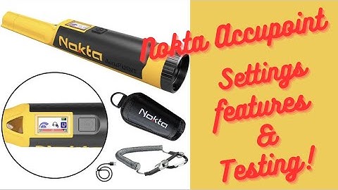 Nokta Accupoint - Settings, Features, & Capability Testing!