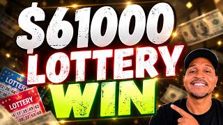 I Manifested This Winning Lottery Number—$61,000 Win! Here is how I did it