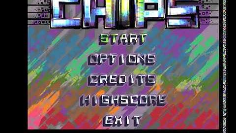 Gameplay of Chips (A new 2020 Amiga game)