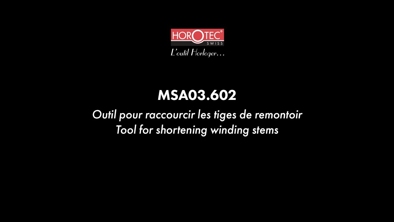 Tige De Remontoir Horlogerie HP 10 1/2 90 à Trotteuse Centrale Direct - Neuf Sans étiquette
