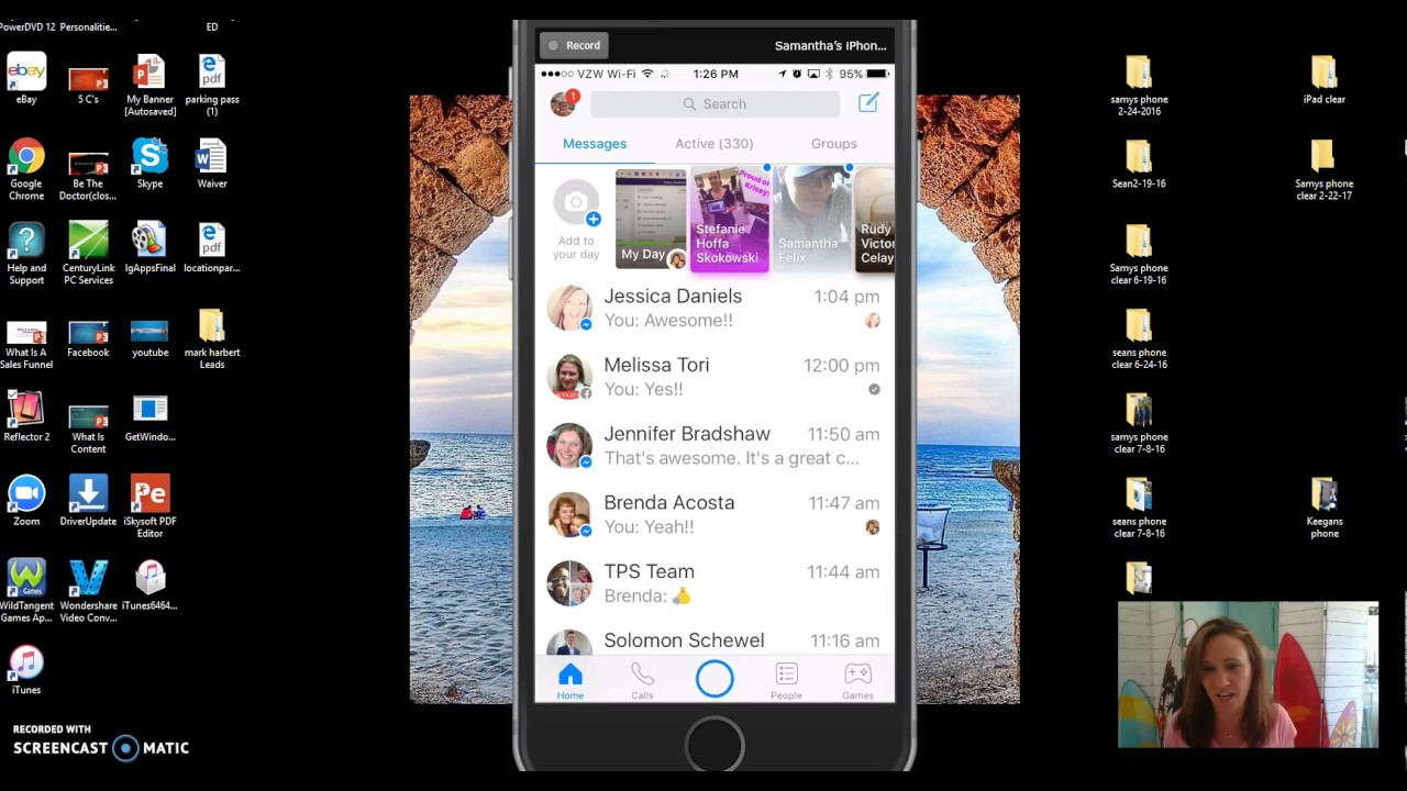 How To Mark Facebook Messeges As Unread YouTube