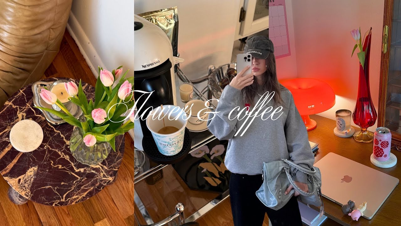 První rok na YouTube, kafe, outfit a vaření - VLOG