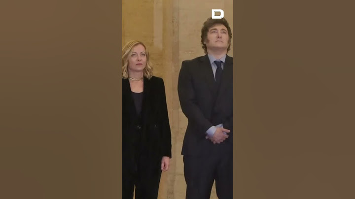 Giorgia Meloni recibe a Javier Milei en Roma para fortalecer la relación entre Italia y Argentina