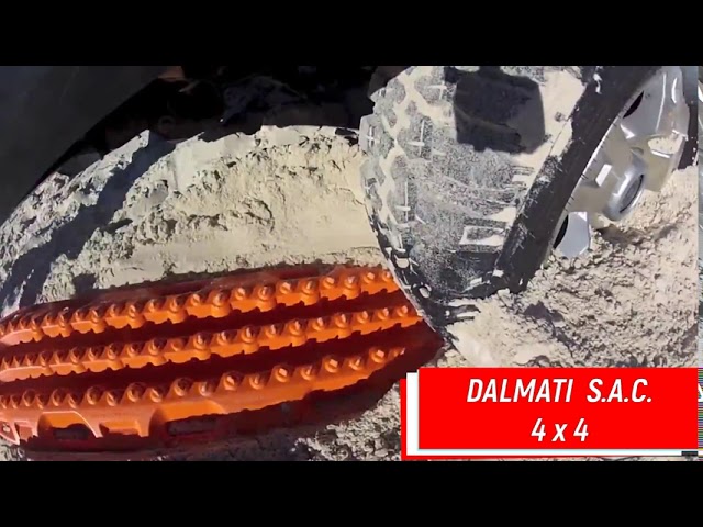 Sumex Planchas de Desatasco Rescate para Arena Barro Nieve 4x4 Todoterreno  2 Unidades Orange : : Coche y moto