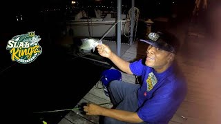 Catching Nighttime Crappie with Lighted Slip Float Bobbers & Live Bait!