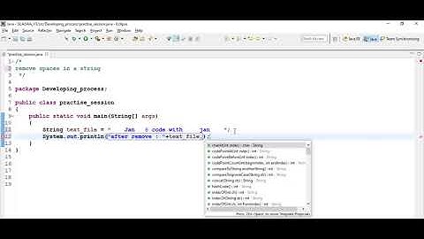 Remove extra spaces using Java...
