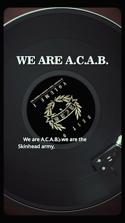 Pre-order BEST OF A.C.A.B. VOL. 1 : RE-RECORDED, MIXED & MASTERED IN GERMANY 2025 at www.acab.com.my