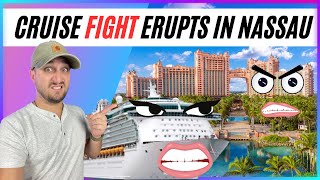 DRAMA Erupts in NASSAU Cruise Port | Atlantis makes threats to Royal Caribbean
