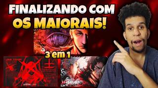 3 em 1: ReddinTheMic, Tsuna & Seven | Labirinto, Jae & Aguiar (Hexatombe) // DREACT