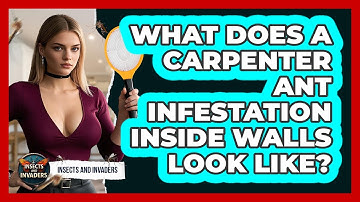 What Does A Carpenter Ant Infestation Inside Walls Look Like? - Insects and Invaders
