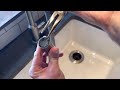 Low water pressure in kitchen sink? Try this first.