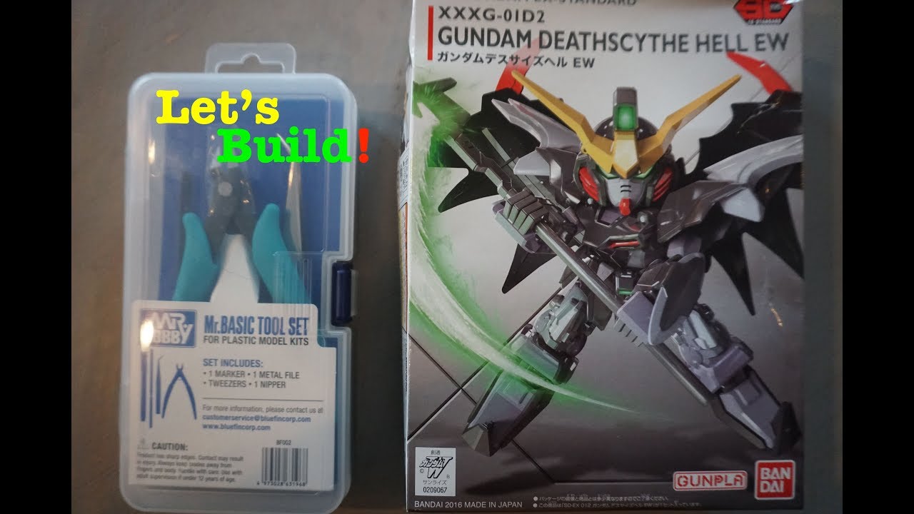 LETS BUILD GUNDAM DEATHSCYTHE BEAUTFUL AND EASY!