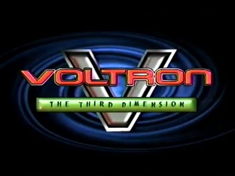Voltron And Voltron The Third Dimension Previews 2000 VHS